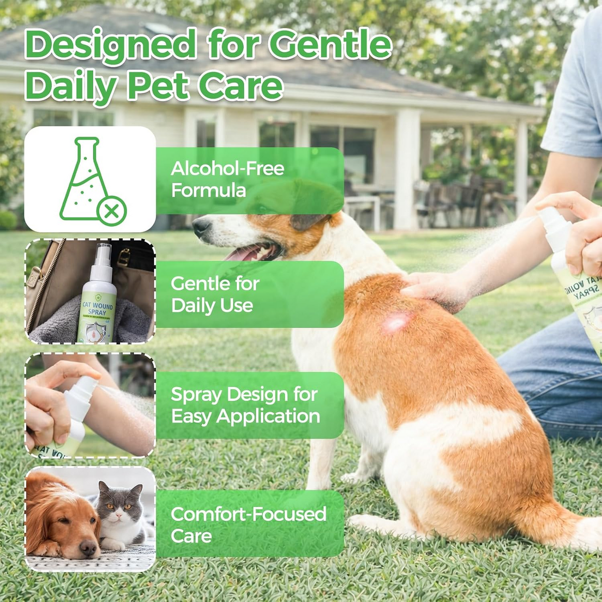 Cat Wound Spray for Dogs and Cats