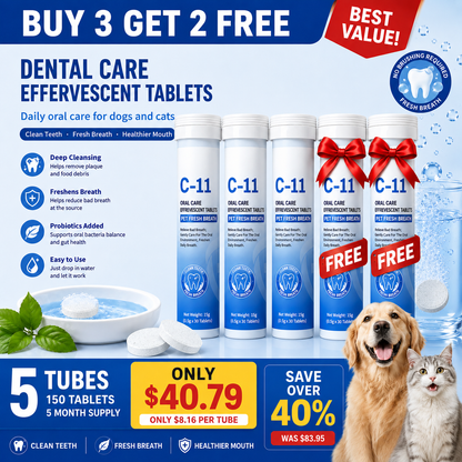 No Brushing. No Struggling. Just Cleaner Teeth With Their Daily Water.