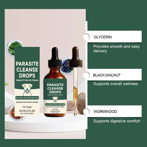 Parasite Cleanse Drops for Dogs