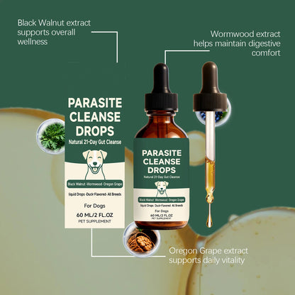 Parasite Cleanse Drops for Dogs