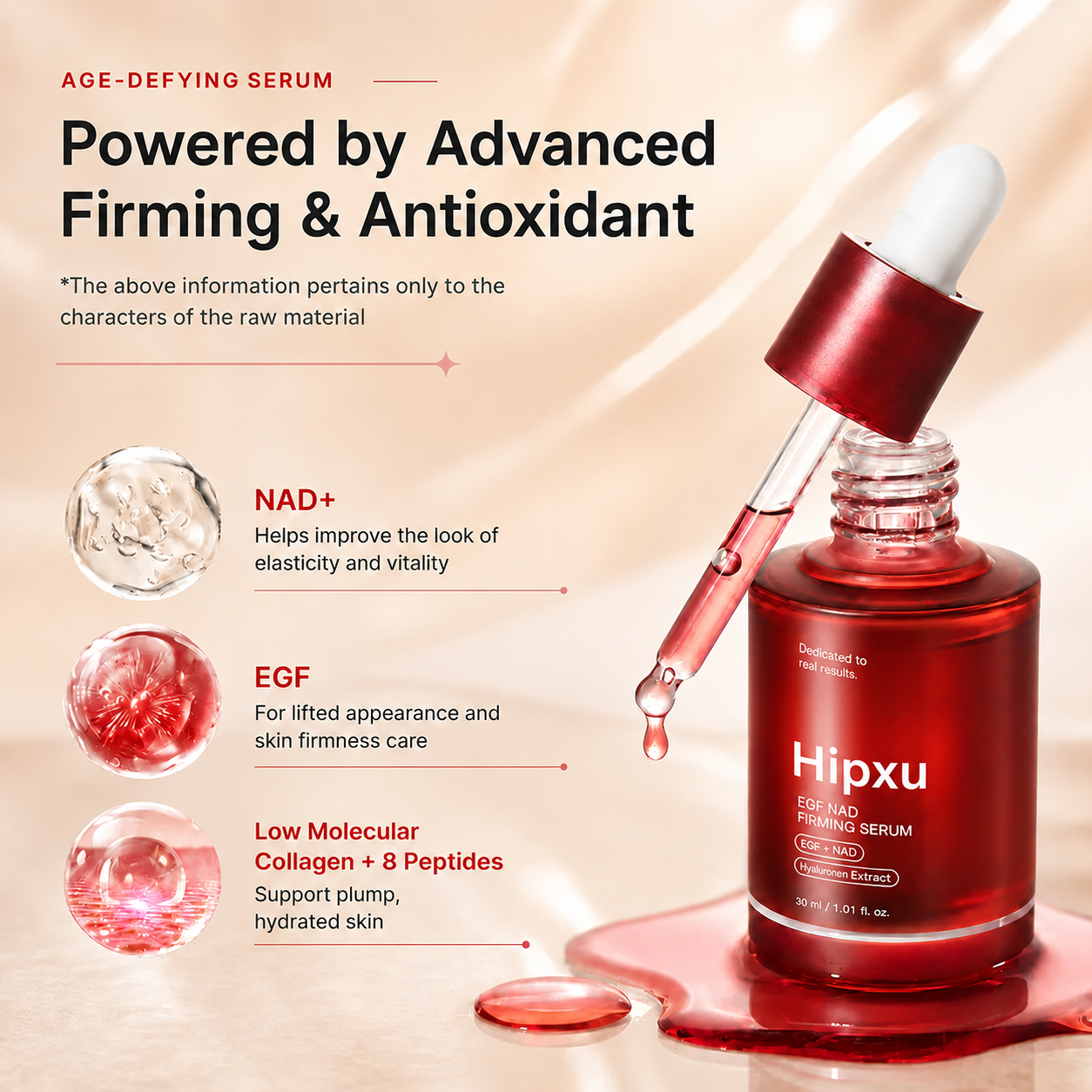 Korean NAD+ EGF Firming Serum